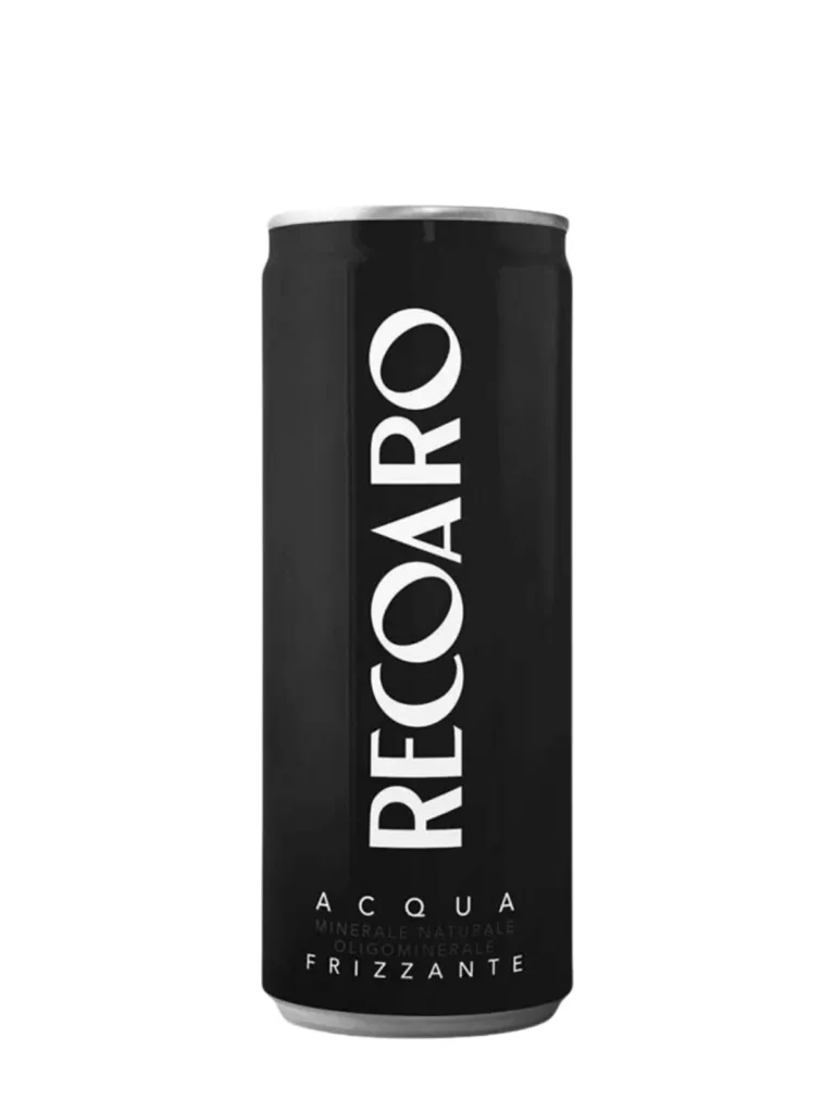 Recoaro Acqua Gassata, lattina 0.5 L (bar), Acqua Gassata