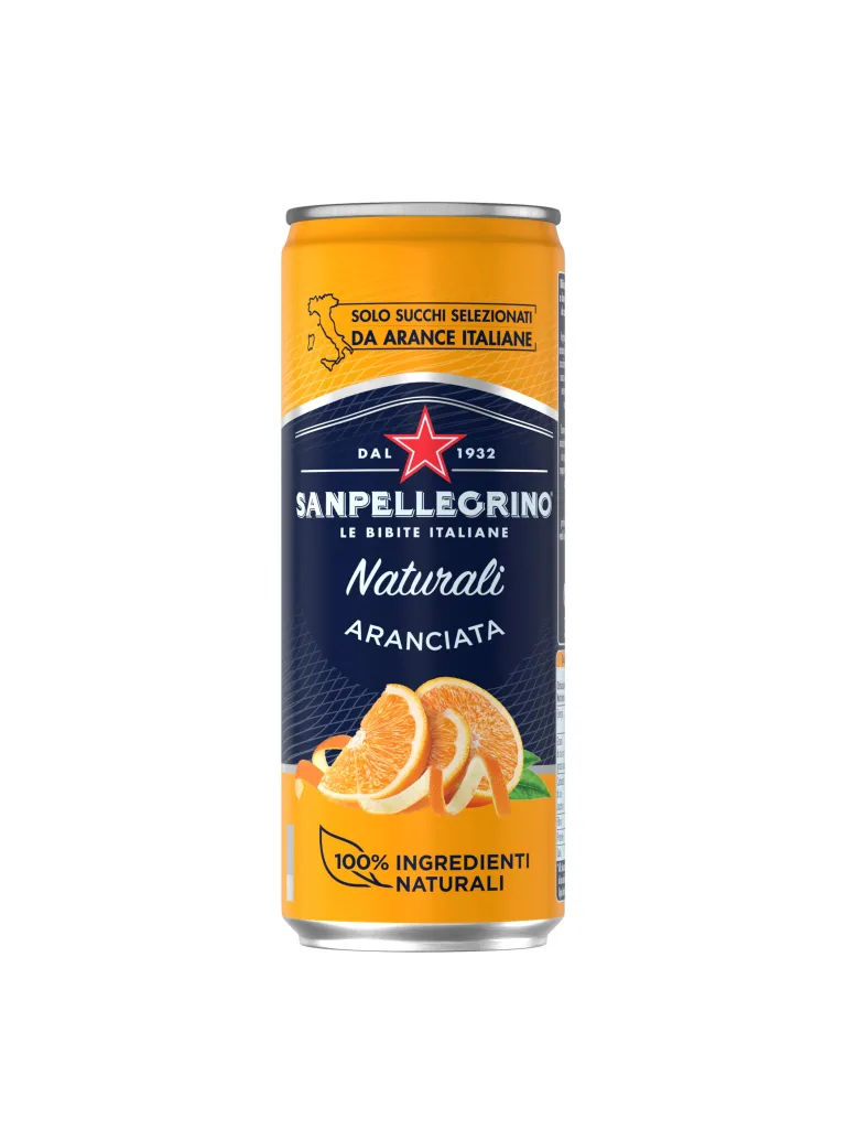 S.PELL. BIBITE Lattina 0.33X24  ARANCIO