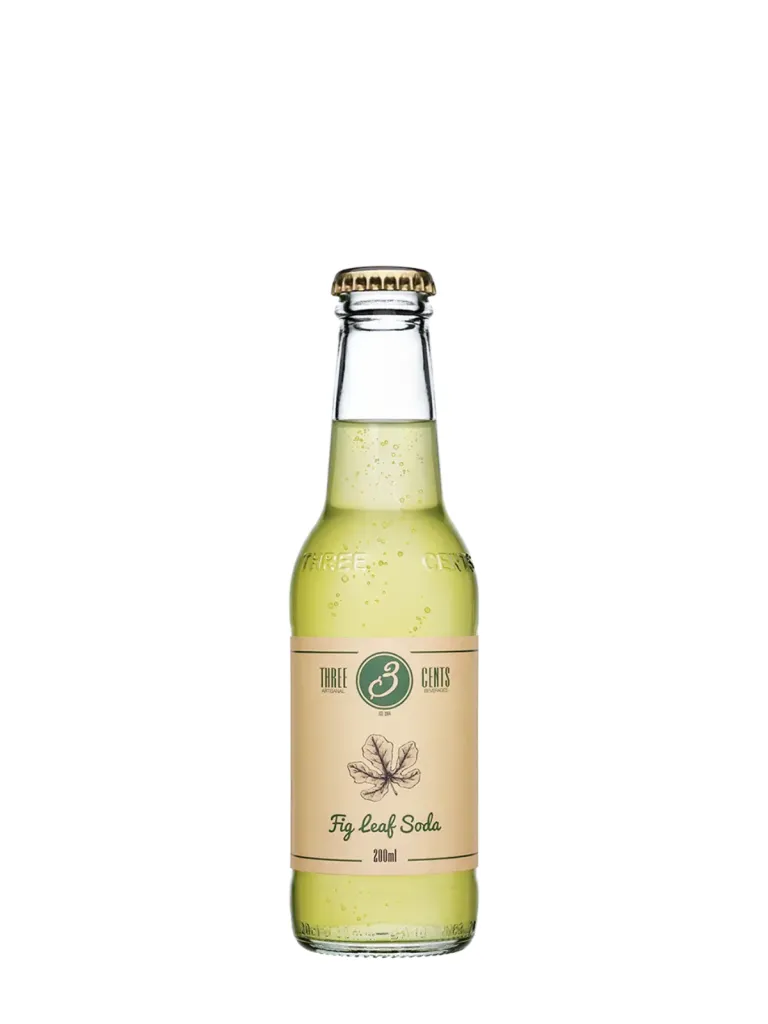 Soda Foglie Di Fico Three Cents, 0.2 L (one way), Bibite Gassate
