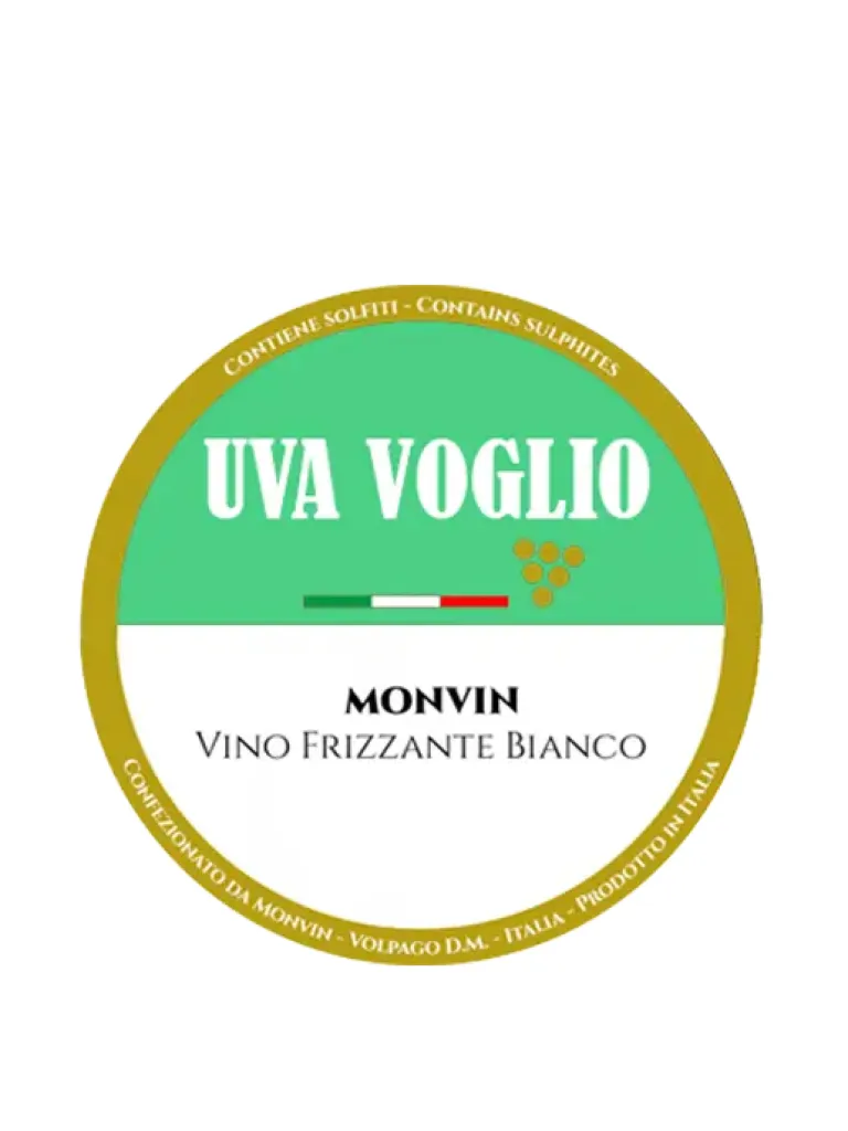 UVA VOGLIO VINO BIANCO FRIZZANTE FUSTO X 20
