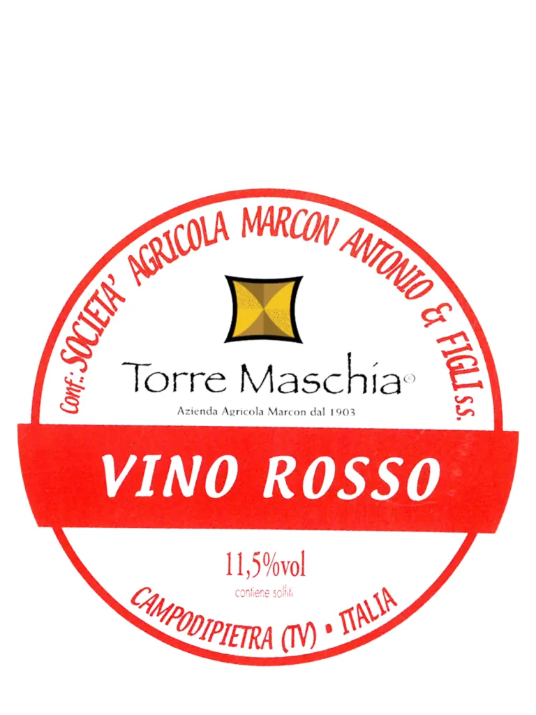 Marcon Vino Rosso, fusto 25 L, Vino Rosso
