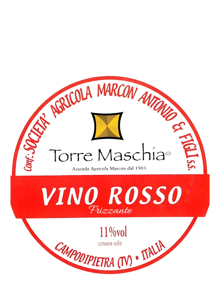 Marcon Vino Rosso Frizzante, fusto 25 L, Vino Rosso