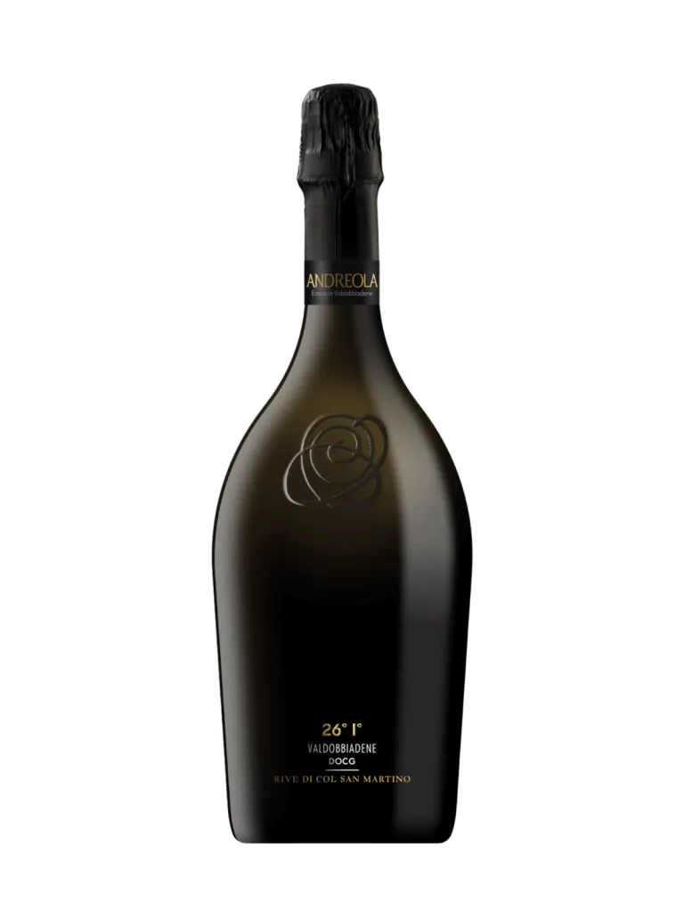 ANDREOLA PROS."26° I"RIVE COL  S.MARTINO DOCG  E.BRUT CL.75