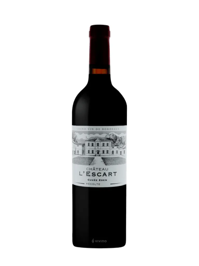 CHATEAU L'ESCART BORDEAUX SUPERIEUR EDEN CL.75 2020