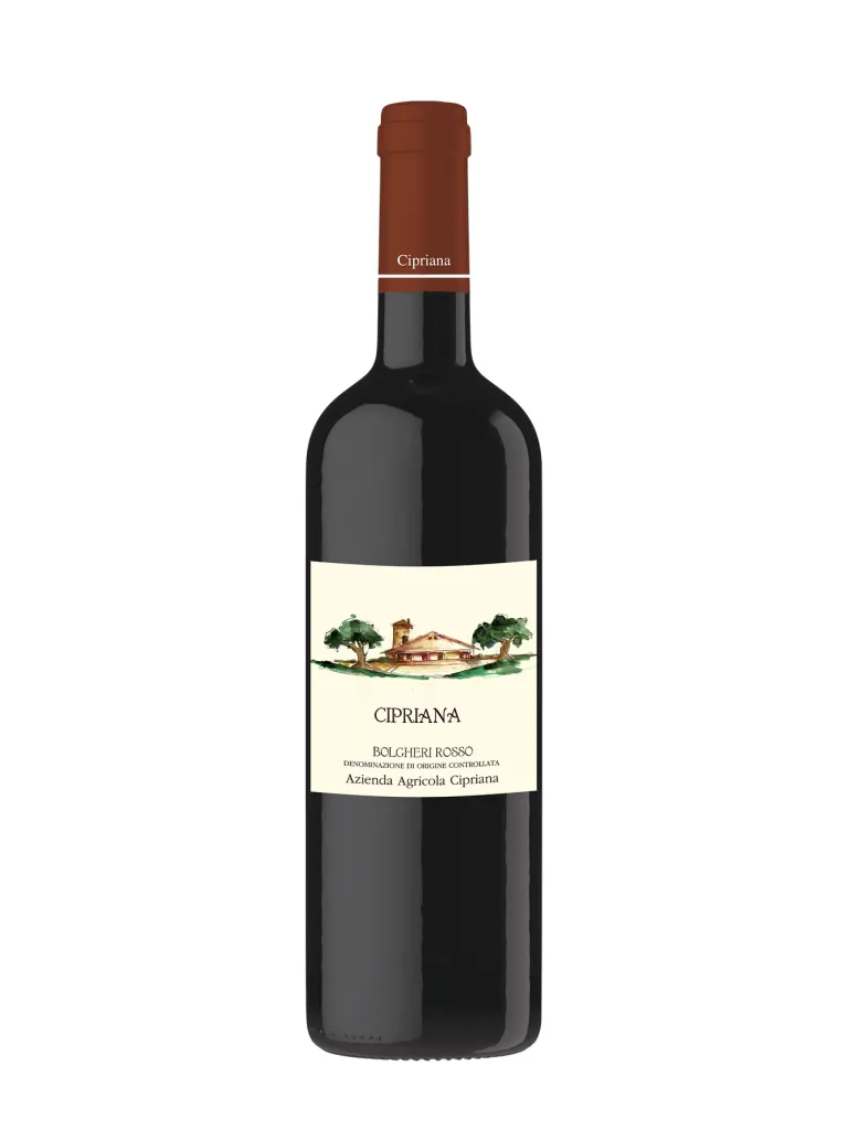 CIPRIANA BOLGHERI DOC ROSSO CL.75 2022