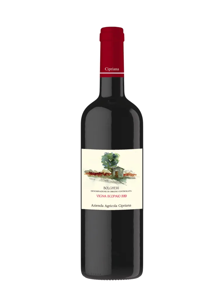 CIPRIANA BOLGHERI DOC VIGNA SCOPAIO 339 CL.75 2020