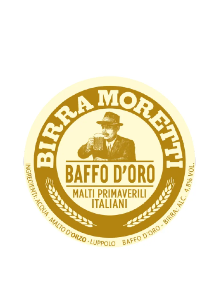 MORETTI BIRRA BAFFO ORO FUSTO OW X8 BLADE