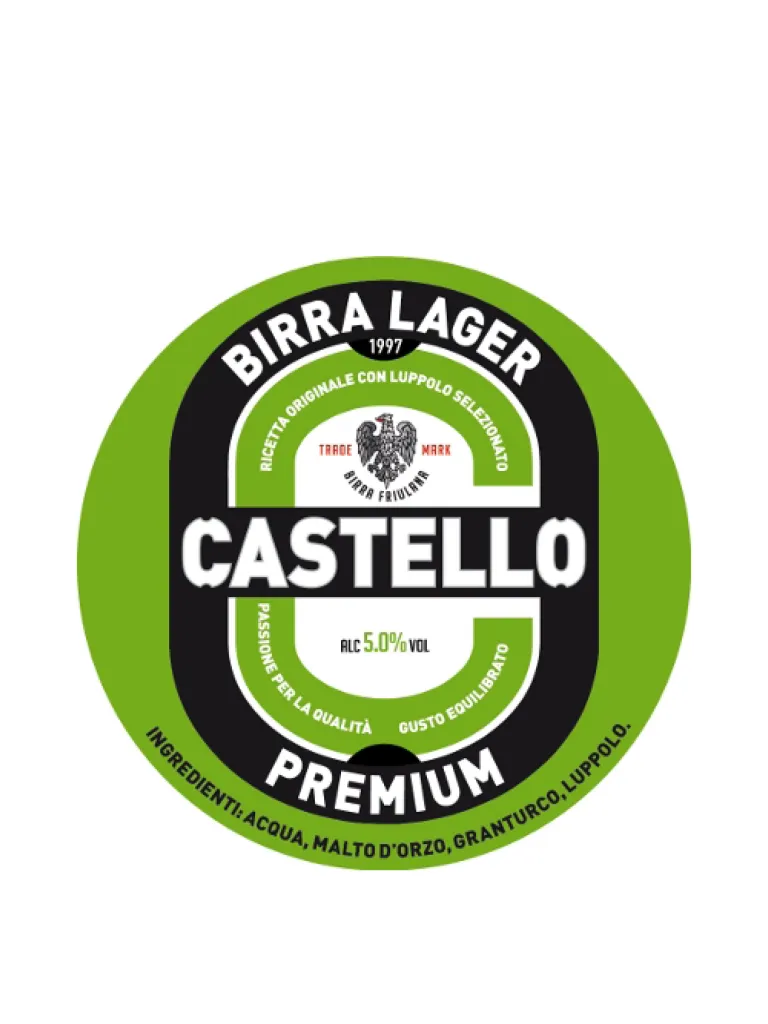 CASTELLO BIRRA LAGER FUSTO X   20
