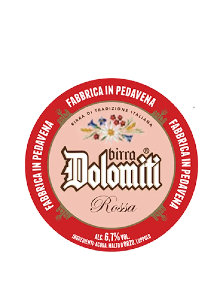 DOLOMITI BIRRA ROSSA FUSTO      X 20