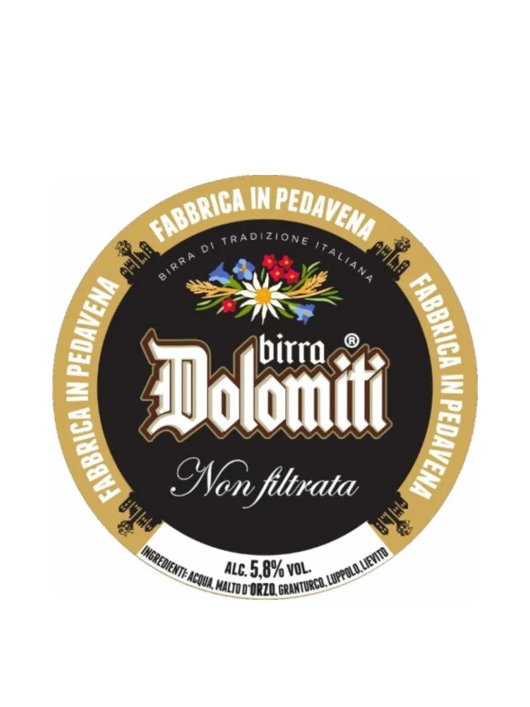 DOLOMITI BIRRA NON FILTRATA FUSTO X 30