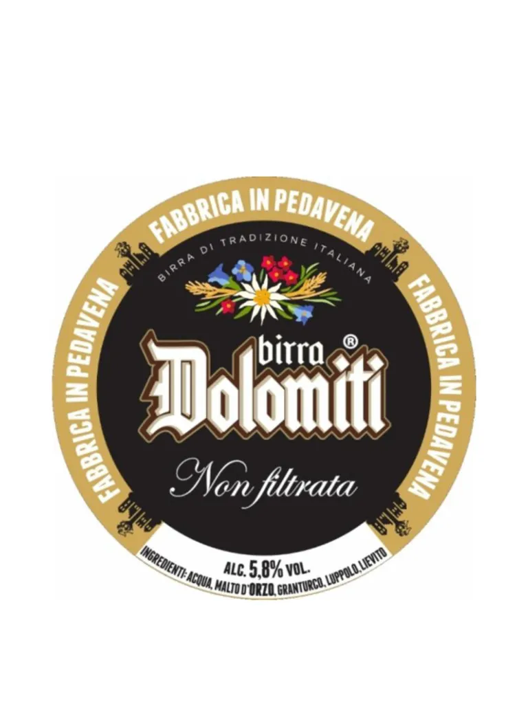 DOLOMITI BIRRA NON FILTRATA    FUSTO OW X 24
