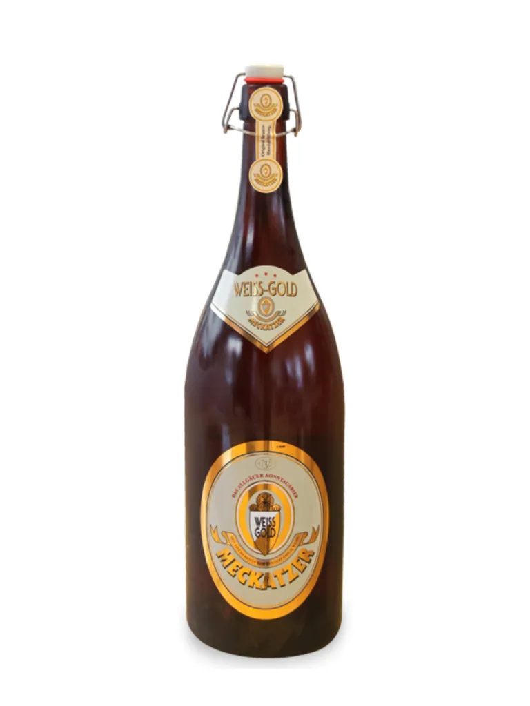 MECKATZER BIRRA WEISS GOLD CL.300 JEROBOAM