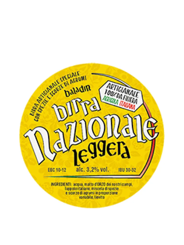 Baladin Leggera, fusto 24 L (one way), 3,2% vol, Birra Paglierina