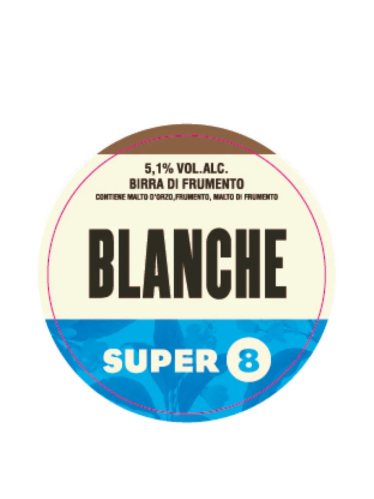 SUPER 8 BIRRA BLANCHE FUSTO X  20
