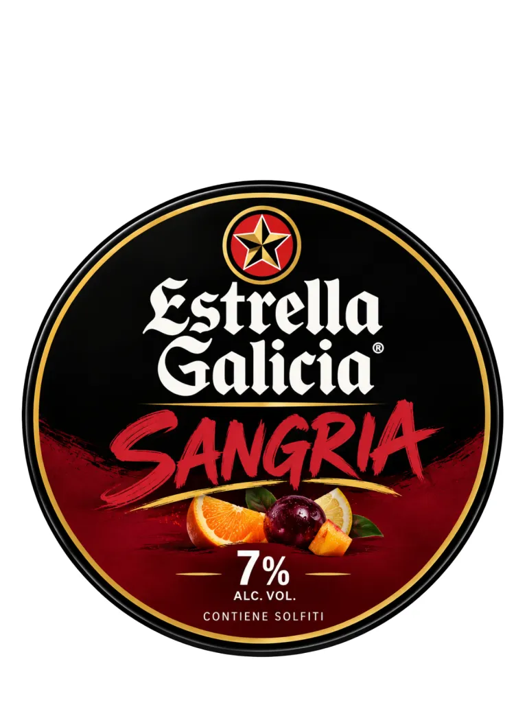 Sangria Estrella Galicia, fusto 30 L, 7% vol, Aperitivo Alcolico