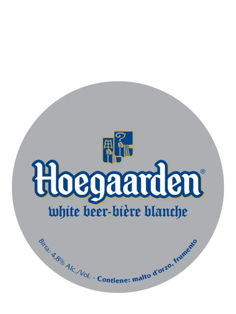 Hoegaarden Blanche, Brasserie Hoegaarden, fusto 6 L (beck's), 4,9% vol, Birra Paglierina