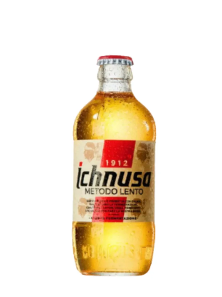 Ichnusa Metodo Lento, 0.33 L (one way), 4,3% vol, Birra Paglierina