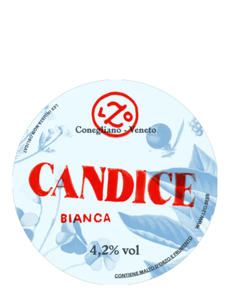 Candice - Blanche, Lzo, 25 L, 4,2% vol, Birra Opalescente