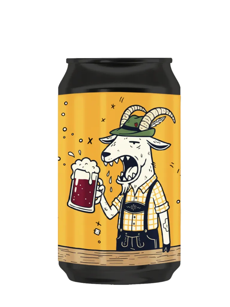 Lzo - Alpenpunkt Vienna Lager, lattina 0.33 L (one way), 4,8% vol, Birra Paglierina