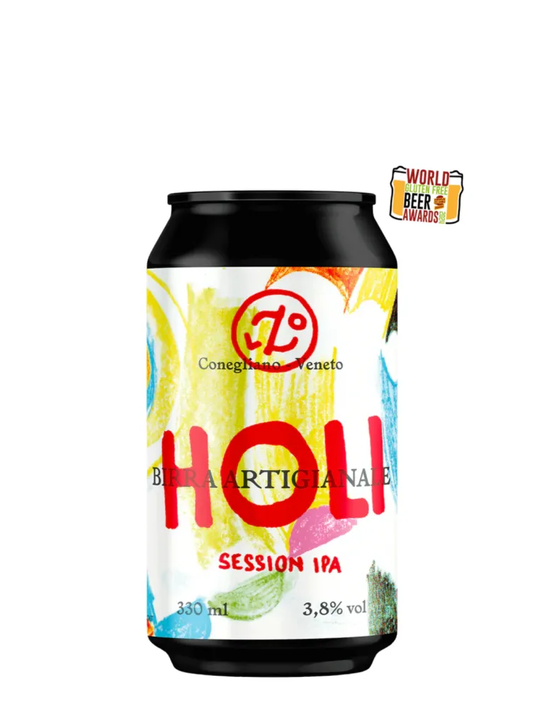 Holi - Session IPA, Lzo, lattina 0.33 L (one way), 3,8% vol, Birra Dorata