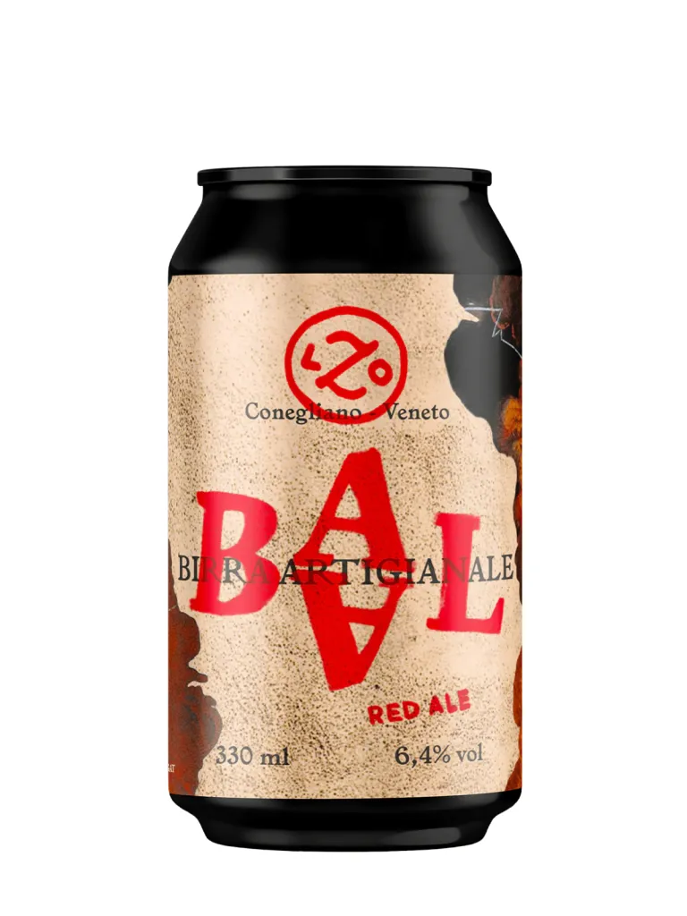 Baal - Belgian Red Ale, Lzo, lattina 0.33 L (one way), 5,6% vol, Birra Rosso Rubino