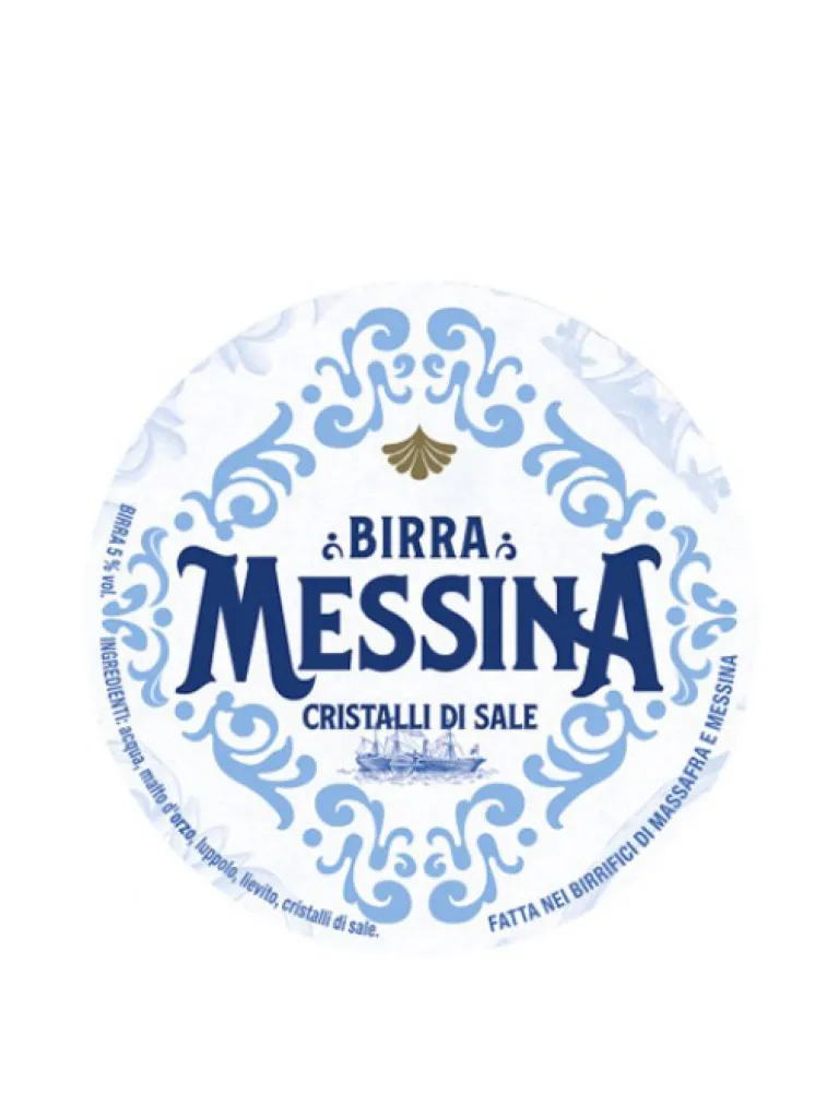 MESSINA BIRRA CRISTALLI DI     SALE FUSTO X 20