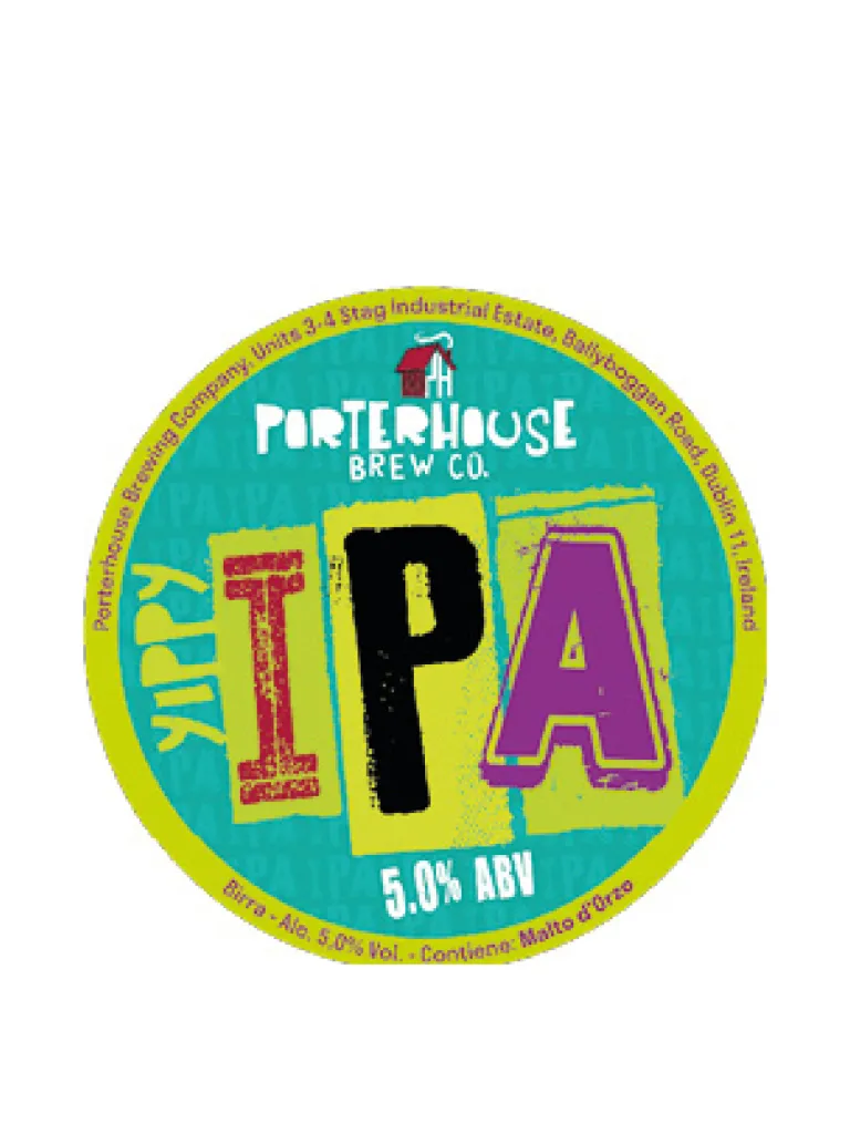 PORTERHOUSE BIRRA YIPPI IPA     FUSTO X 20