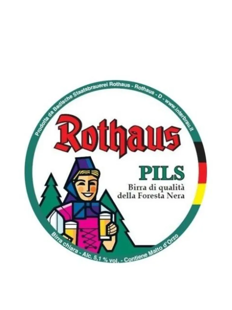 ROTHAUS BIRRA PILS FUSTO X 20