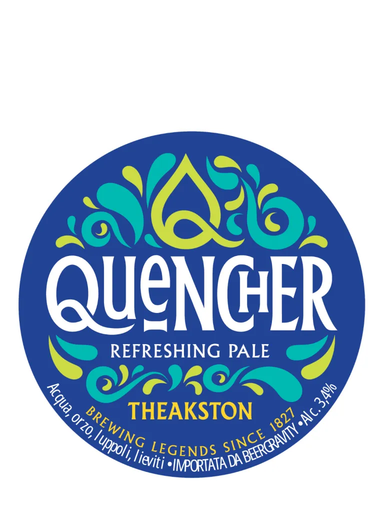 Theakstone Quencher Session Pale, fusto 20 L, 3,4% vol, Birra Dorata