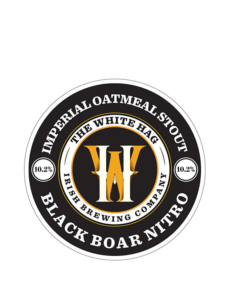 THE WHITE HAG NITRO STOUT DARKNESS FUSTO X 20