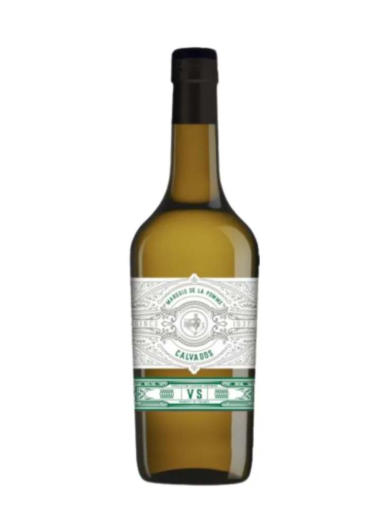 Calvados Marquis De La Pomme Vs, 0.7 L (one way), 40% vol, Calvados