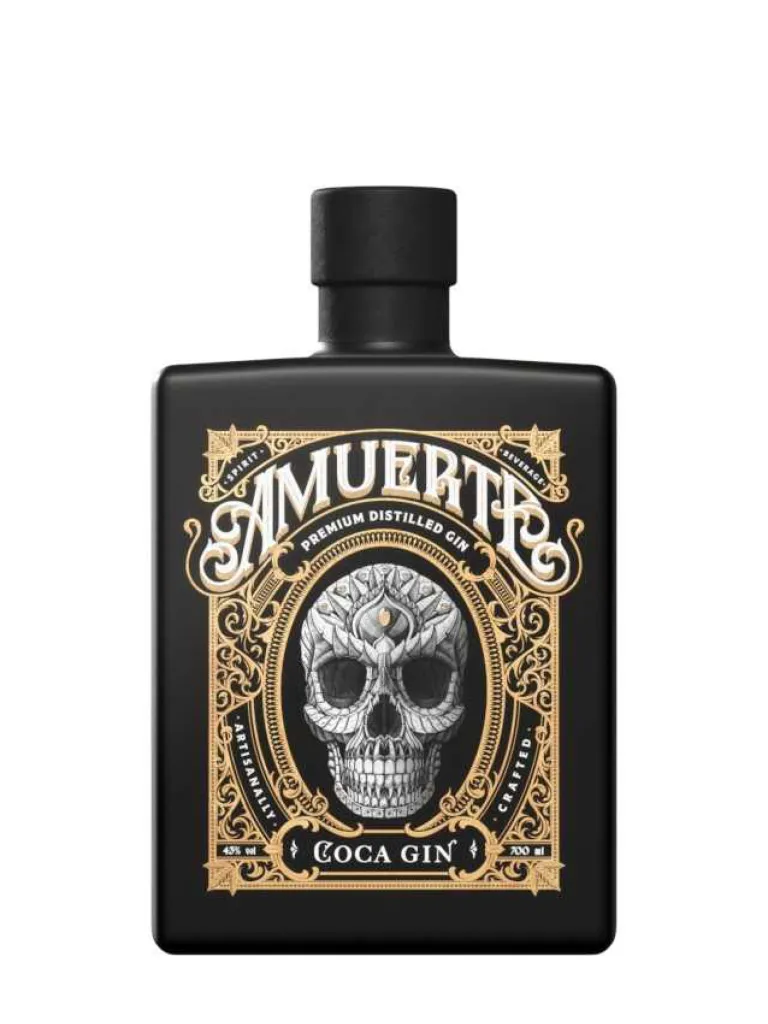 GIN AMUERTE COCA LEAF BLACK    CL.70 43'