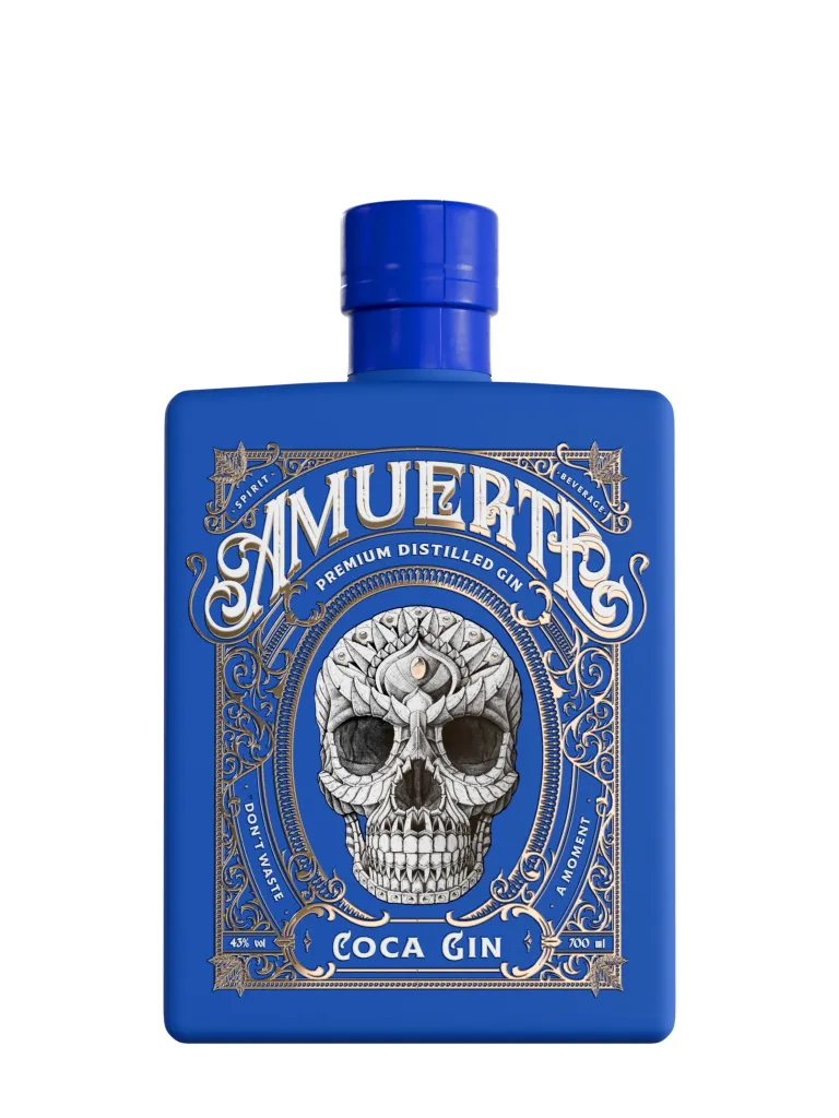 GIN AMUERTE COCA LEAF BLUE CL.70 43'
