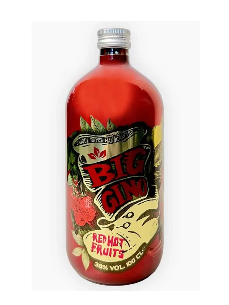GIN BIG GINO RED HOT FRUITS    CL. 100 38'