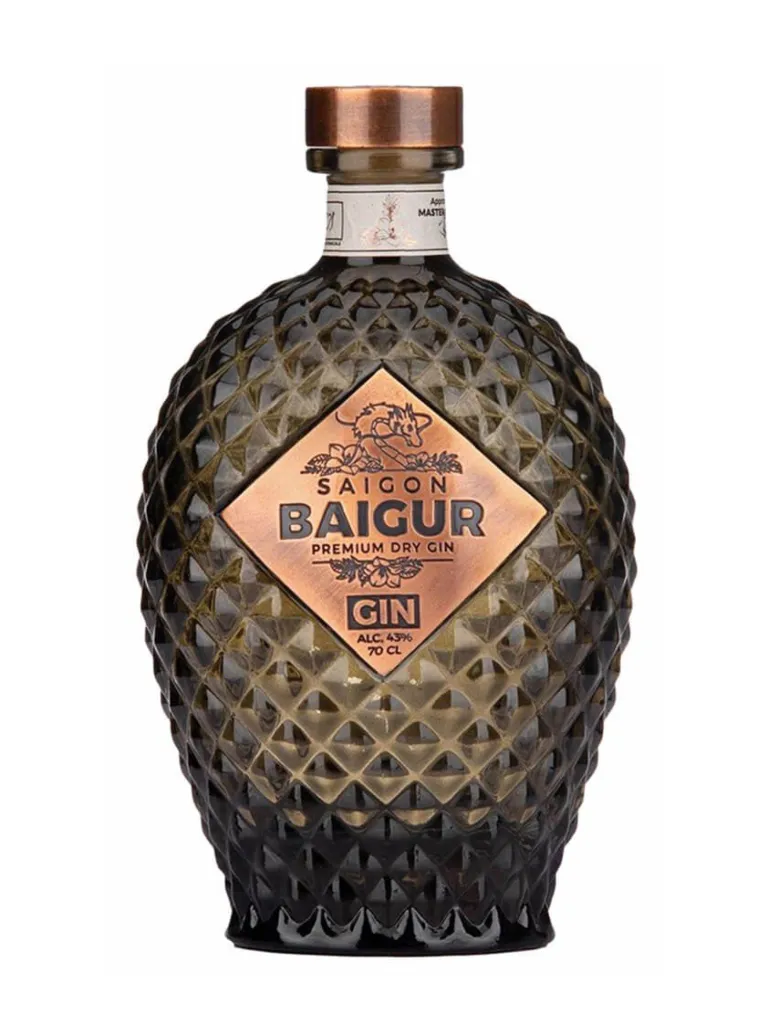 GIN SAIGON BAIGUR PREMIUM DRY  CL.70 43'