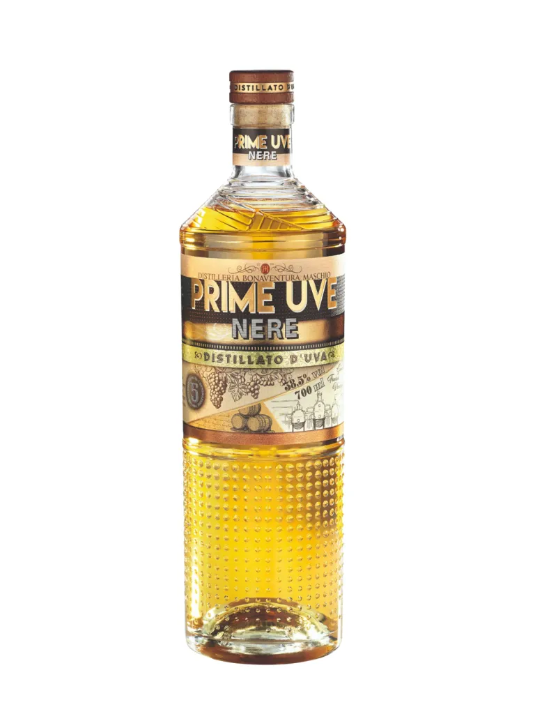 Prime Uve Nere, 0.7 L (one way), 0% vol, Grappa