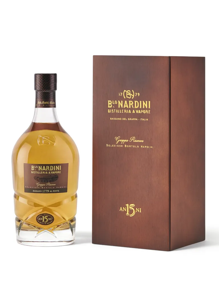 GRAPPA NARDINI RISERVA 15Y. CL.70 45' CASSA LEGNO