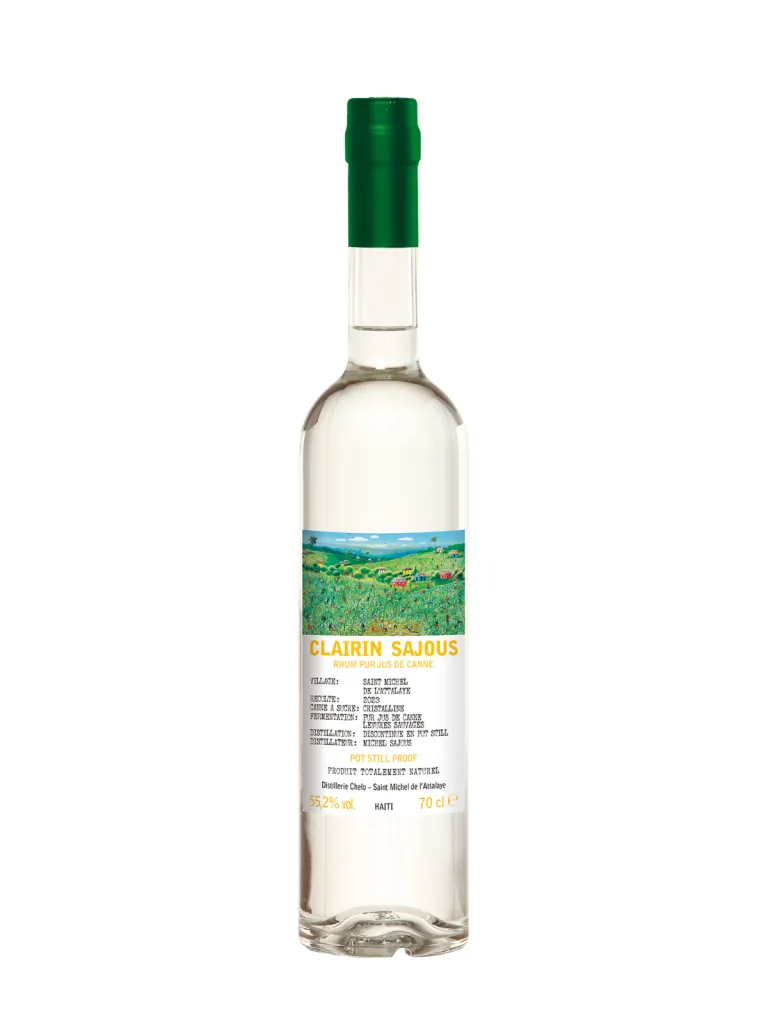 Clairin Sajous 10° Recolte 2023, Distilleria Chelo, 0.7 L (one way), 55,2% vol, Rhum
