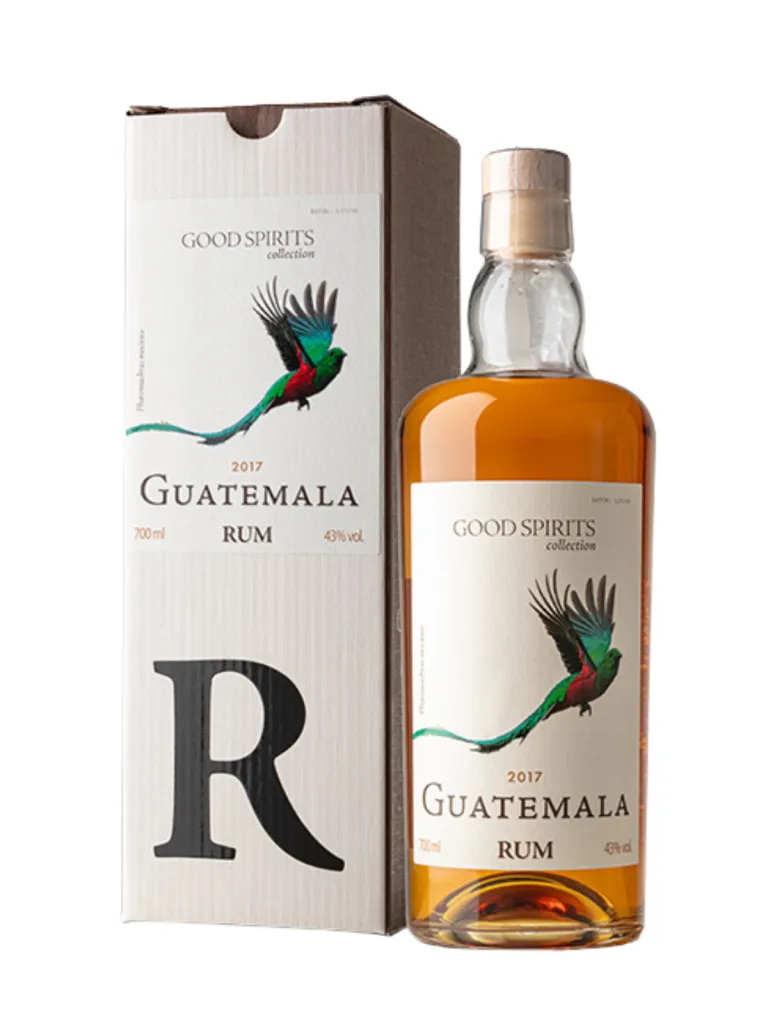 Rhum Good Spirits Guatemala - Quetzal, Good Spirits Collection, 0.7 L (one way), 43% vol, Rhum