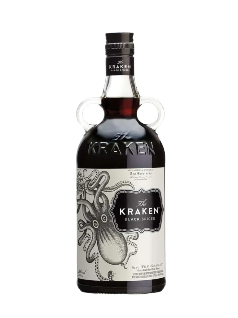 Kraken Black Spiced Rum, 0.7 L (one way), 40% vol, Rhum