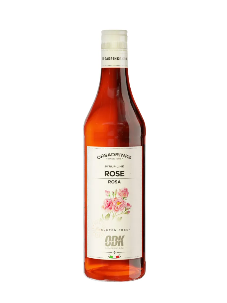 Sciroppo Rose Orsadrinks, 0.75 L (one way), Sciroppo