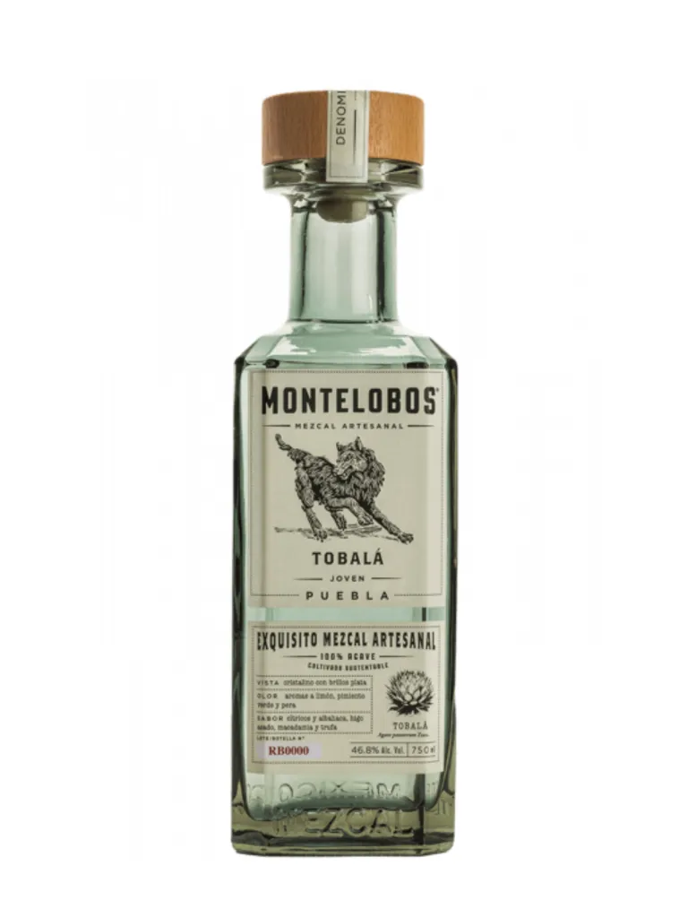 Montelobos Tobala, 0.75 L (one way), 46,8% vol, Mezcal