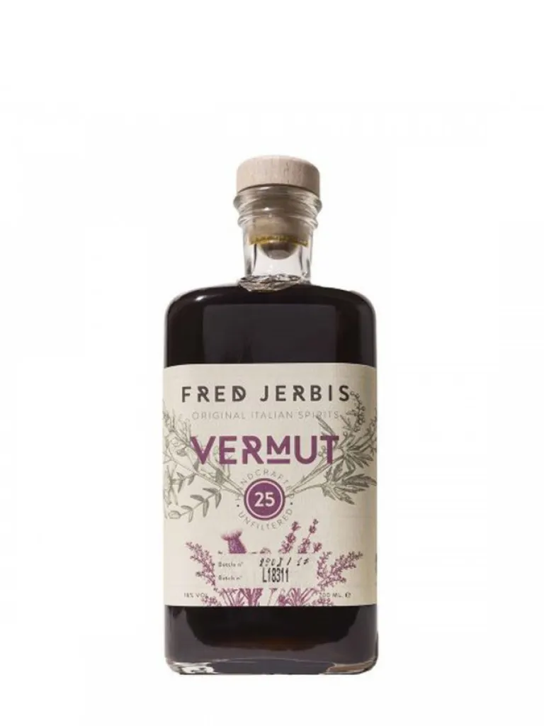VERMOUTH FRED JERBIS ROSSO 25  CL.70 18'