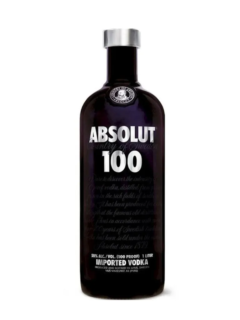 VODKA ABSOLUT 50' SECCA CL.100