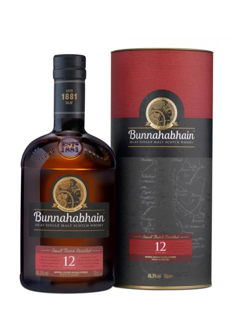 WHISKY BUNNAHABHAIN 12 Y. CL.70 46.3'