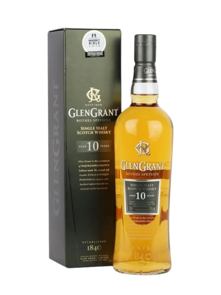 Glen Grant 10, 0.7 L (one way), 40% vol, Whisky