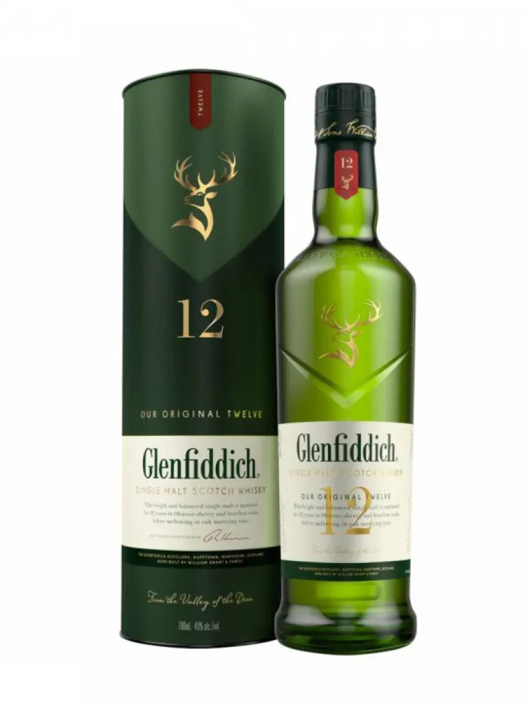WHISKY GLENFIDDICH 12Y CL 70   40'