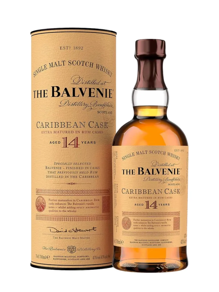 WHISKY THE BALVENIE 14 Y. CARRIBEAN CL.70 43'