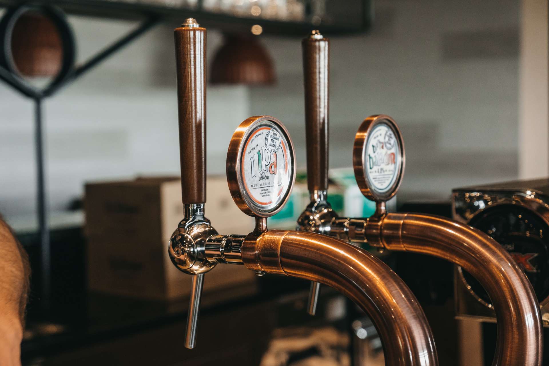 Dettaglio di spine di birra di PD Distribuzione.